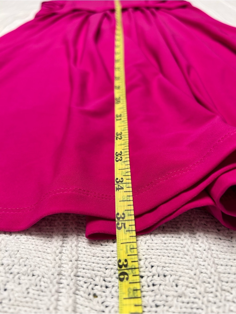 Ralph Lauren Bright Fuchsia Sleeveless Midi Dress - Picture 5 of 7